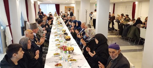 Şehit Aileleri İle Gazilerimiz Onuruna İftar Programı Düzenlendi
