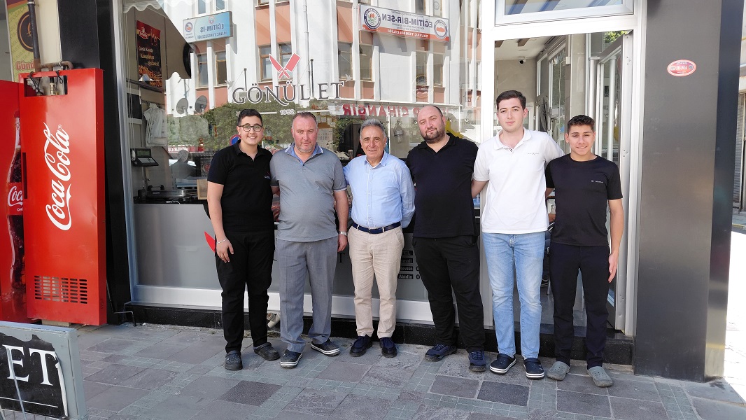 Kaymakamımız Haluk ŞİMŞEK, İlçemizde Faaliyet Gösteren Gönül Et İsimli İşyerini Ziyaret Etti
