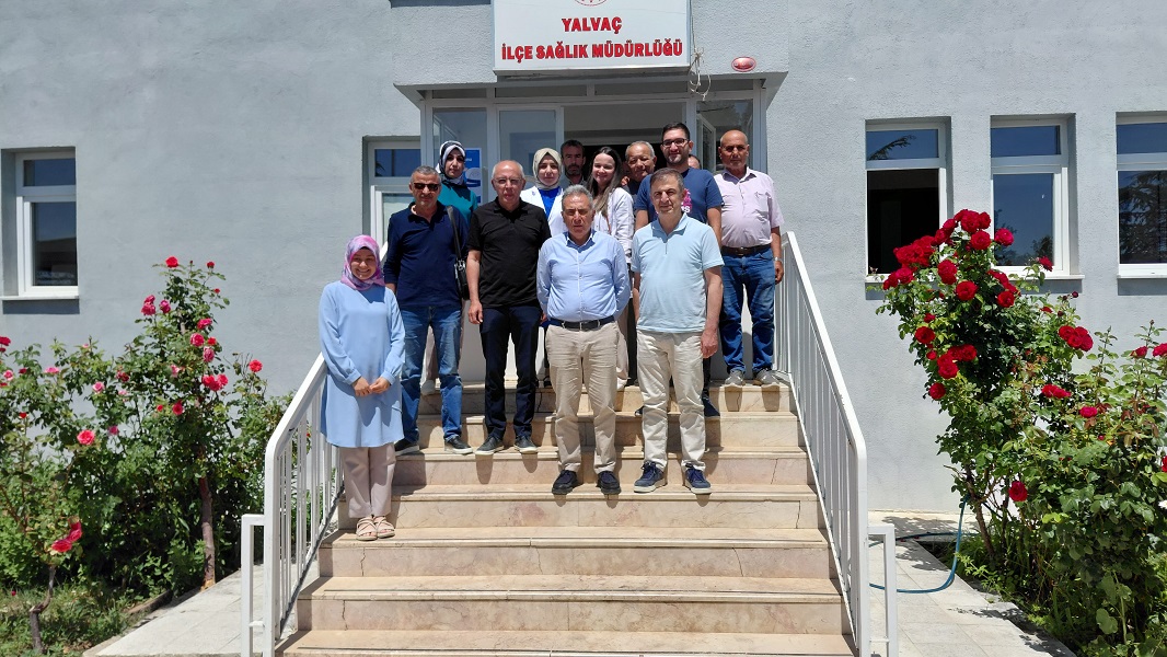 Kaymakamımız Haluk ŞİMŞEK, Yalvaç İlçe Sağlık Müdürlüğünü Ziyaret Etti
