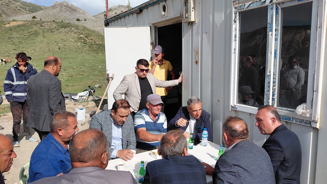 Kaymakamımız Haluk ŞİMŞEK, Gökoluk Yaylasını Ziyaret Etti 